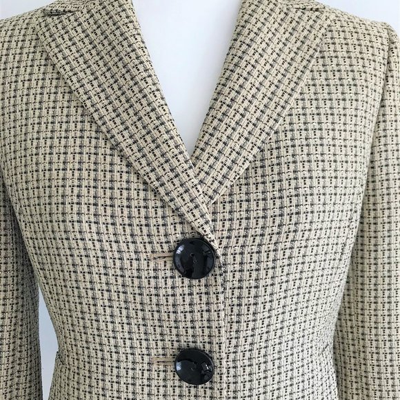 Evan Picone Jackets & Blazers - Evan Picone Jacket Gold & Black Size 4